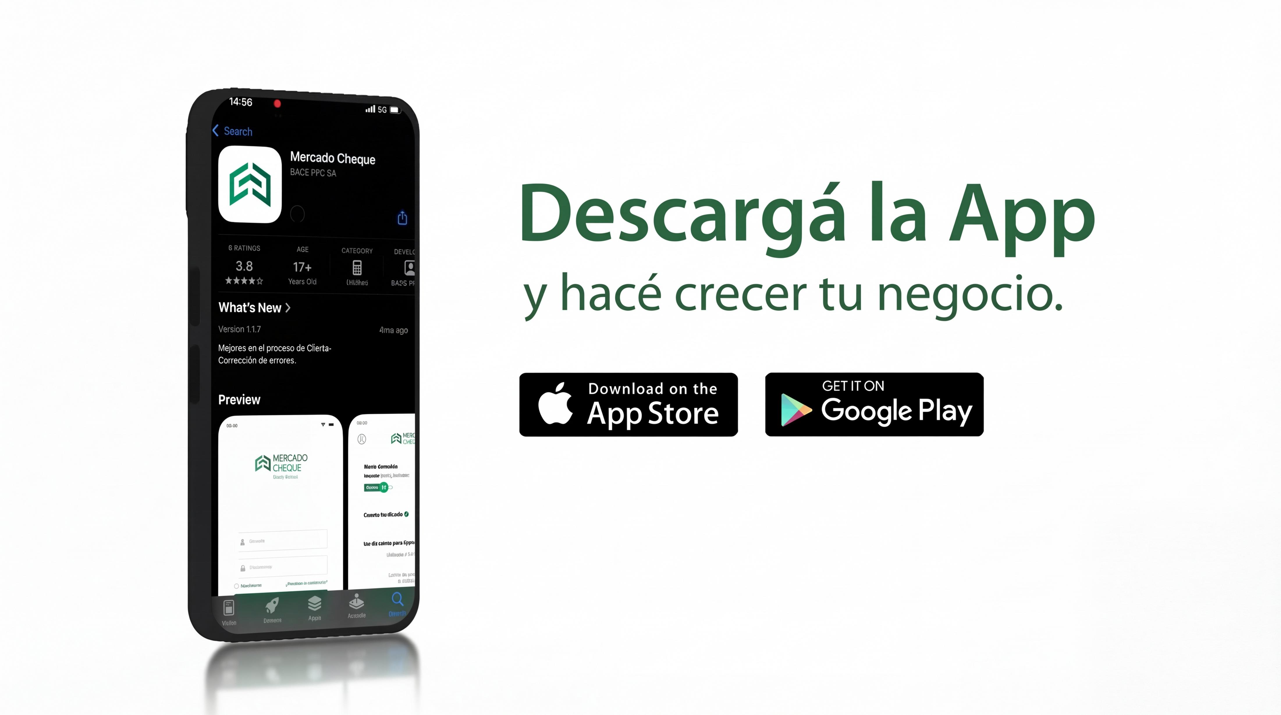 Video de Mercado Cheque